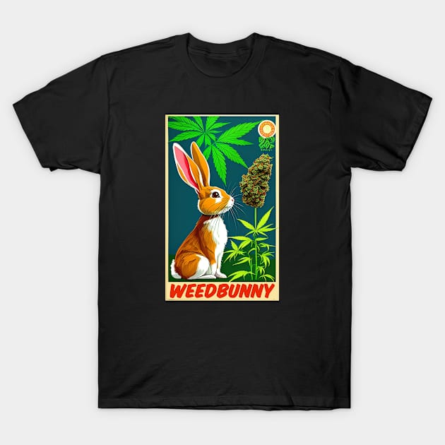 weedbunny T-Shirt by jederanders